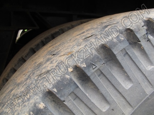 หางพ่วงเทเลอร์คอกสูง 3 เพลา บริษัทสามมิตร ปี46