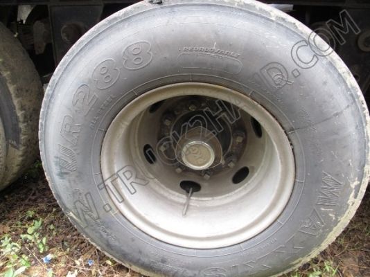 หางพ่วงเทเลอร์คอกสูง 3 เพลา บริษัทสามมิตร ปี46