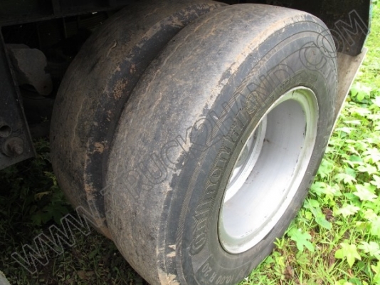 หางพ่วงเทเลอร์คอกสูง 3 เพลา บริษัทสามมิตร ปี46