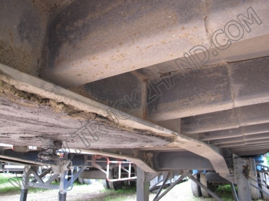 หางพ่วงเทเลอร์คอกสูง 3 เพลา บริษัทสามมิตร ปี46