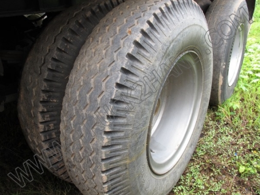 หางพ่วงเทเลอร์คอกสูง 3 เพลา บริษัทสามมิตร ปี46