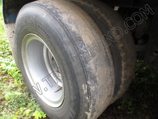 หางพ่วงเทเลอร์คอกสูง 3 เพลา บริษัทสามมิตร ปี46