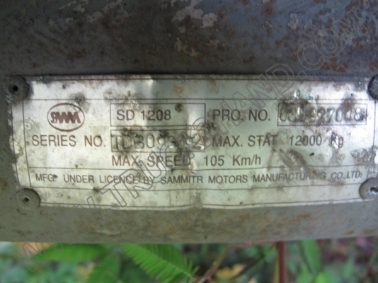 หางพ่วงเทเลอร์คอกสูง 3 เพลา บริษัทสามมิตร ปี46