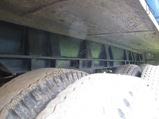 หางพ่วงเทเลอร์คอกสูง 3 เพลา บริษัทสามมิตร ปี46