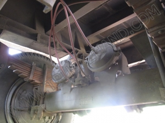 หางพ่วงเทเลอร์คอกสูง 3 เพลา บริษัทสามมิตร ปี46