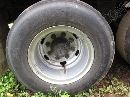 หางพ่วงเทเลอร์คอกสูง 3 เพลา บริษัทสามมิตร ปี46