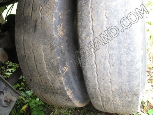 หางพ่วงเทเลอร์คอกสูง 3 เพลา บริษัทสามมิตร ปี46