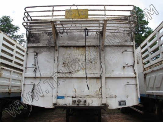 หางพ่วงเทเลอร์คอกสูง 3 เพลา บริษัทสามมิตร ปี46