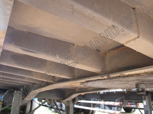 หางพ่วงเทเลอร์คอกสูง 3 เพลา บริษัทสามมิตร ปี46