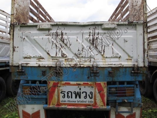 หางพ่วงเทเลอร์คอกสูง 3 เพลา บริษัทสามมิตร ปี46