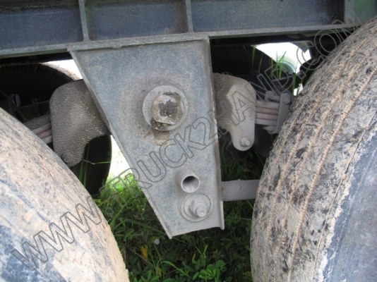 หางพ่วงเทเลอร์คอกสูง 3 เพลา บริษัทสามมิตร ปี46