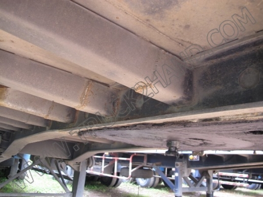 หางพ่วงเทเลอร์คอกสูง 3 เพลา บริษัทสามมิตร ปี46