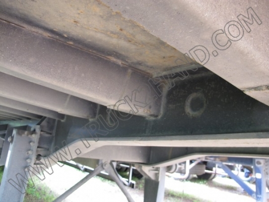 หางพ่วงเทเลอร์คอกสูง 3 เพลา บริษัทสามมิตร ปี46