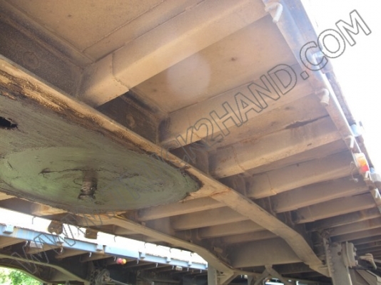 หางพ่วงเทเลอร์คอกสูง 3 เพลา บริษัทสามมิตร ปี46