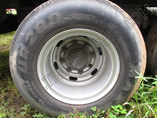 หางพ่วงเทเลอร์คอกสูง 3 เพลา บริษัทสามมิตร ปี46