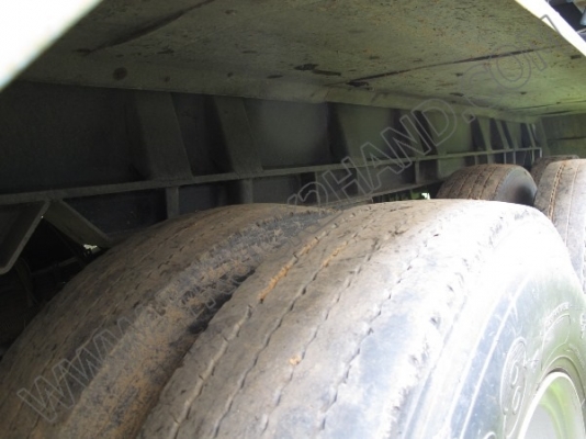 หางพ่วงเทเลอร์คอกสูง 3 เพลา บริษัทสามมิตร ปี46