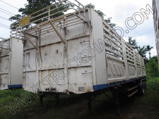 หางพ่วงเทเลอร์คอกสูง 3 เพลา บริษัทสามมิตร ปี46