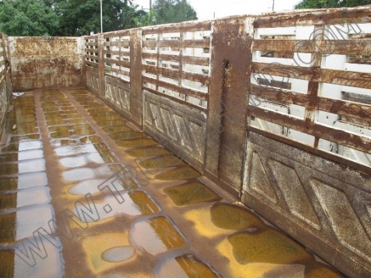 หางพ่วงเทเลอร์คอกสูง 3 เพลา บริษัทสามมิตร ปี46