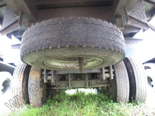 หางพ่วงเทเลอร์คอกสูง 3 เพลา บริษัทสามมิตร ปี46