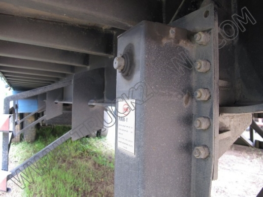 หางพ่วงเทเลอร์คอกสูง 3 เพลา บริษัทสามมิตร ปี46