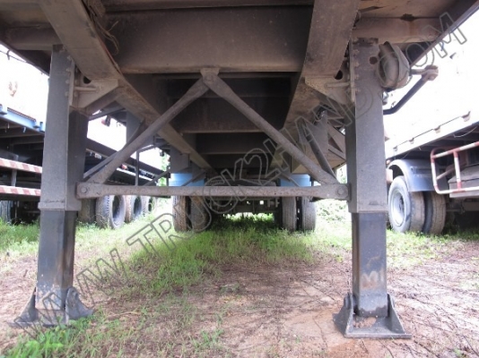 หางพ่วงเทเลอร์คอกสูง 3 เพลา บริษัทสามมิตร ปี46