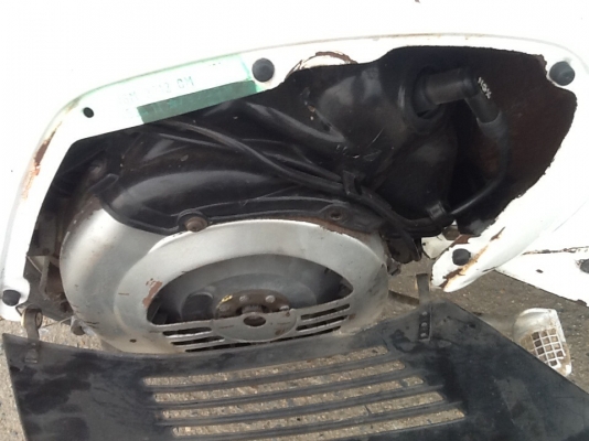 ขาย vespa 50 sรถประมูลเก่าญี่ปุ่น27000เพิ่มรูปประกอบเสร็จแล้ว