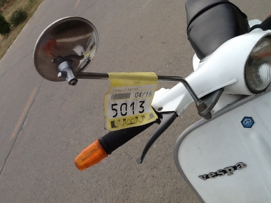 ขาย vespa 50 sรถประมูลเก่าญี่ปุ่น27000เพิ่มรูปประกอบเสร็จแล้ว