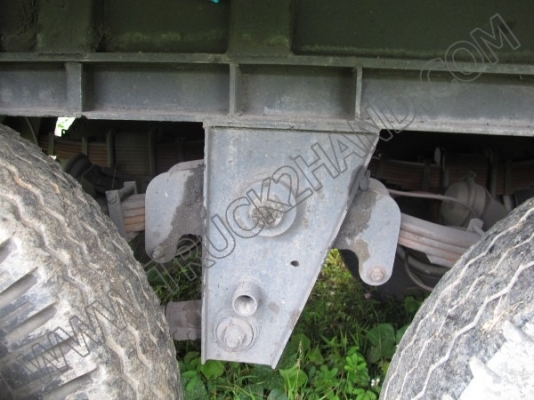 หางพ่วงเทเลอร์คอกสูง 3 เพลา บริษัทสามมิตร ปี46