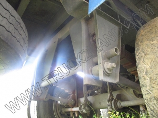 หางพ่วงเทเลอร์คอกสูง 3 เพลา บริษัทสามมิตร ปี46