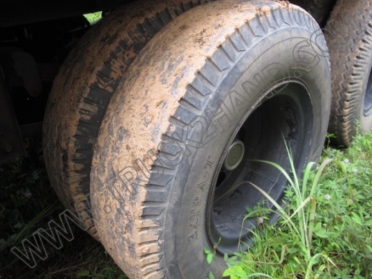 หางพ่วงเทเลอร์คอกสูง 3 เพลา บริษัทสามมิตร ปี46