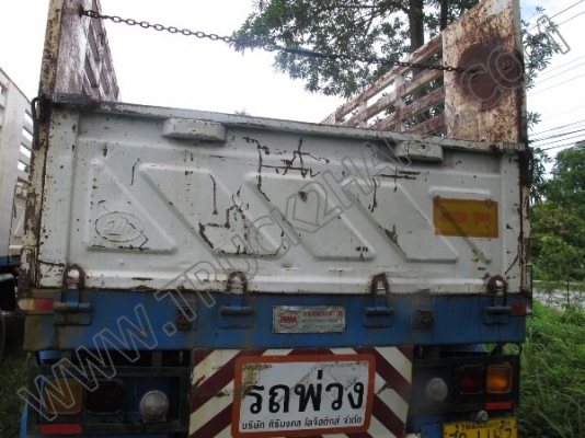 หางพ่วงเทเลอร์คอกสูง 3 เพลา บริษัทสามมิตร ปี46