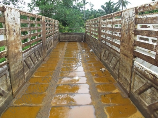 หางพ่วงเทเลอร์คอกสูง 3 เพลา บริษัทสามมิตร ปี46