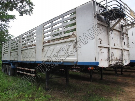 หางพ่วงเทเลอร์คอกสูง 3 เพลา บริษัทสามมิตร ปี46