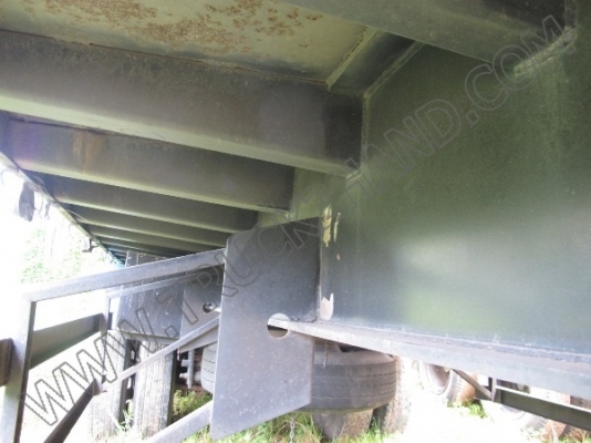 หางพ่วงเทเลอร์คอกสูง 3 เพลา บริษัทสามมิตร ปี46