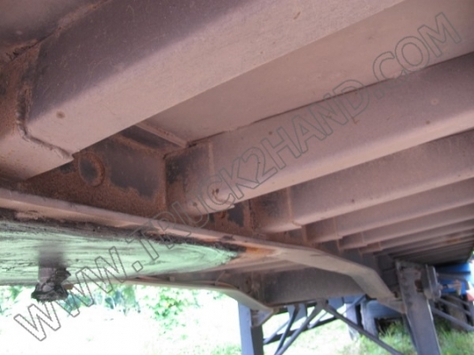 หางพ่วงเทเลอร์คอกสูง 3 เพลา บริษัทสามมิตร ปี46