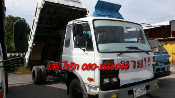 ***ขายแล้วครับขอบคุณ Truck2hand ขาย6ล้อดั้ม NISSAN CMA81F FD6 160HP เครื่องเดิมเกียร์เดิม เครื่องแรง แน่นดี แห้งดีไม่มีเยิ้ม เกียร์ดีไม่หลุด ช่วงล่างใหญ่ Fหน้า-หลัง คัสซีสวยเดิม ไม่ปะไม่ดาม ไม่มีบวม สวยทั้งเส้น กระบะดั้มเหล็ก5ตันยิงหน้า ยาว 3.80ม.สภาพสวยพ