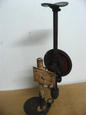 +++ สว่านมืองานเก่า พร้อมแท่น goodell pratt company +++