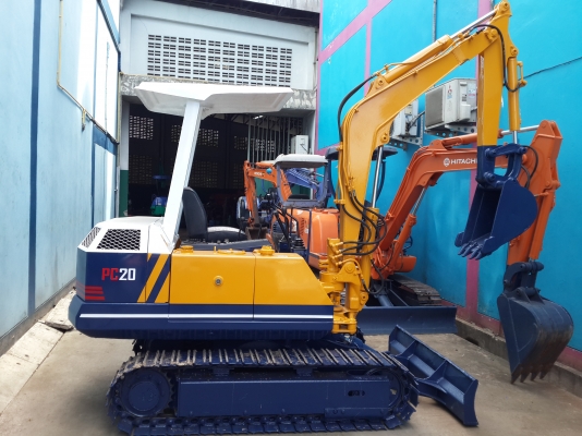 ขาย รถขุด KOMATSU รุ่น PC20-5- แทร็กเหล็ก มือสองญี่ปุ่น