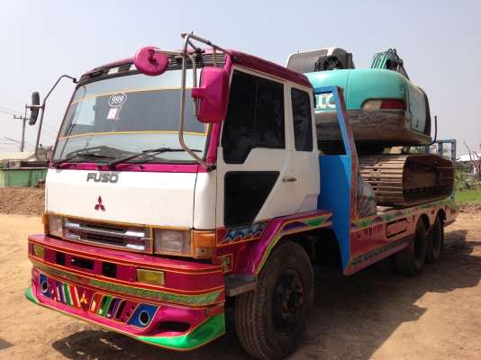 Fuso 517MA เทลเลอร์ บรรทุกรถเกี่ยว ดาวน์ 180,000