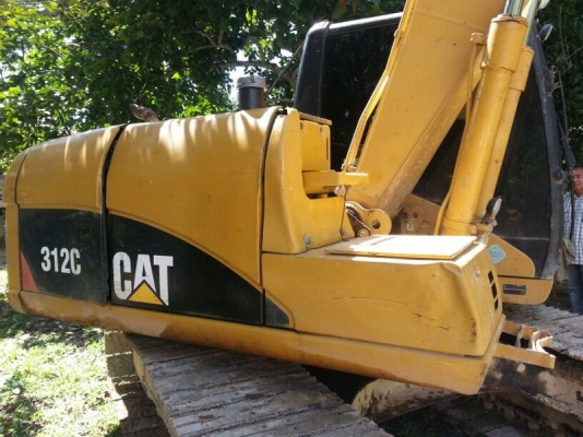 รถแบคโฮ  CAT  312C  ( รถทำงาน  12,xxx ซม. )   สนใจติดต่อ  081 - 6079515