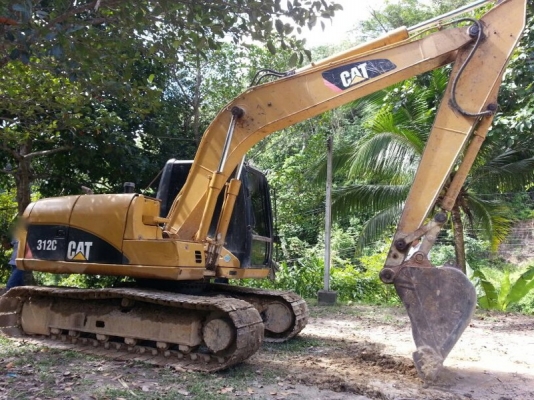 รถแบคโฮ  CAT  312C  ( รถทำงาน  12,xxx ซม. )   สนใจติดต่อ  081 - 6079515