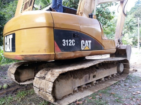รถแบคโฮ  CAT  312C  ( รถทำงาน  12,xxx ซม. )   สนใจติดต่อ  081 - 6079515