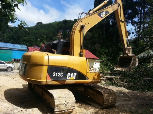 รถแบคโฮ  CAT  312C  ( รถทำงาน  12,xxx ซม. )   สนใจติดต่อ  081 - 6079515