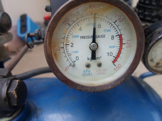 ปั๊มลม พูมา โรตารี 3 แรง 4,500  พร้อมใช้ไฟบ้าน ด่วน !!!!!!!