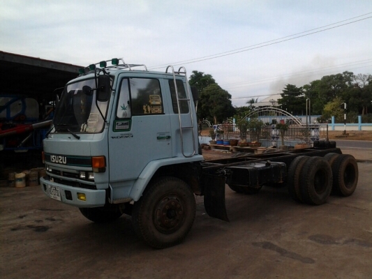 ###ISUZU 195 Hp นางฟ้า เกียร์ZF วางเครื่อง 6HE1 TURBO 230 Hp วางกระบะบรรทุกรถเกี่ยวลูกนี้ครับ###