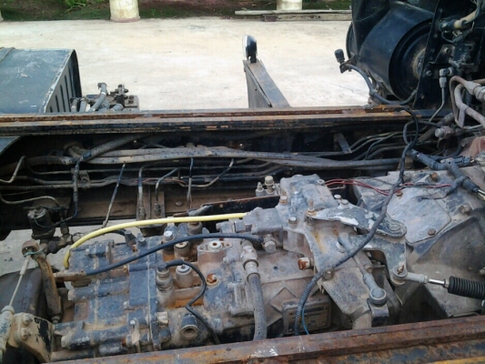 ###ISUZU 195 Hp นางฟ้า เกียร์ZF วางเครื่อง 6HE1 TURBO 230 Hp วางกระบะบรรทุกรถเกี่ยวลูกนี้ครับ###