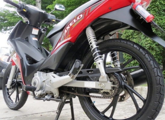 Shogun Axelo 125 R Fi  สุดยอดรถครอบครัว สเปคสูงสุดในตลาด 125 cc  หัวฉีด วิ่งเพียง 63xx เท่านั้น รถยอด