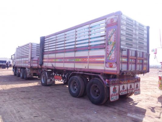 ขายดาวน์รถ 24 ล้อพ่วงแม่-ลูกดัมพ์ ISUZU DECA 360 แรงม้า 2 คานหน้าปี 2553 ลูกสามมิตร 3 คาน ขายดาวน์ 903400 ผ่อน 52300 x 42 = 2196600 รวม 3100000 ไฟแนนซ์ราชธานีลิสซิ่ง