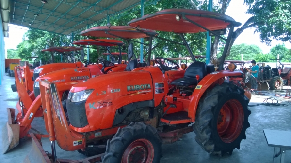 คูโบต้า L3608 พร้อม ใบมีดหน้าคานบน และ หางพรวน  ถูกม๊าก มาก ดาวน์ 50000