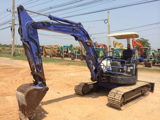 ขายรถแบคโฮ MITSUBISHI MM40CR-2 คอลโทรลน้ำมัน ปั้มนิ้ว นำเข้าจากญี่ปุ่น มีVDOการทำงาน